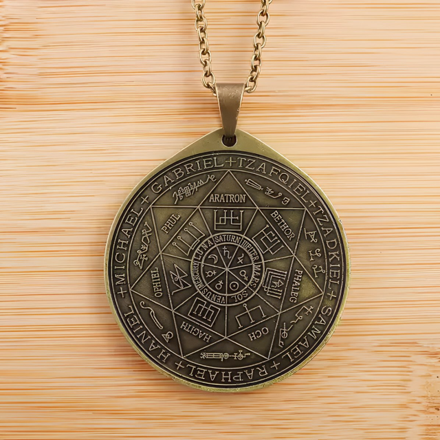 Pendant Quantum Seal of Solomon TachyoGraviton BrahmaLoka©