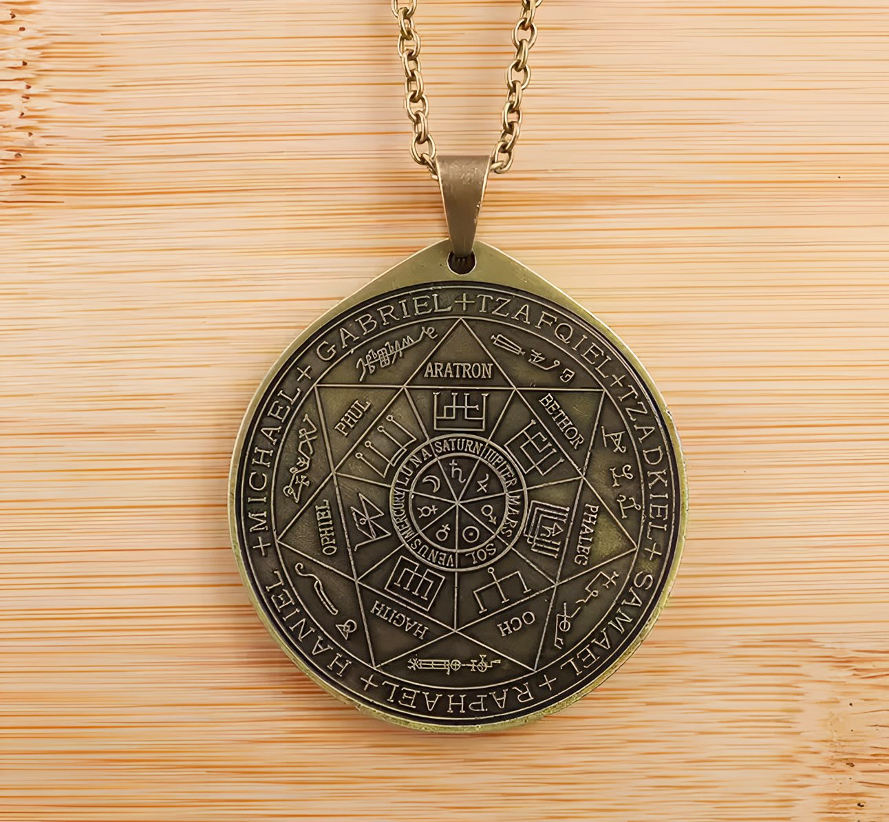 Pendant Quantum Seal of Solomon TachyoGraviton BrahmaLoka©