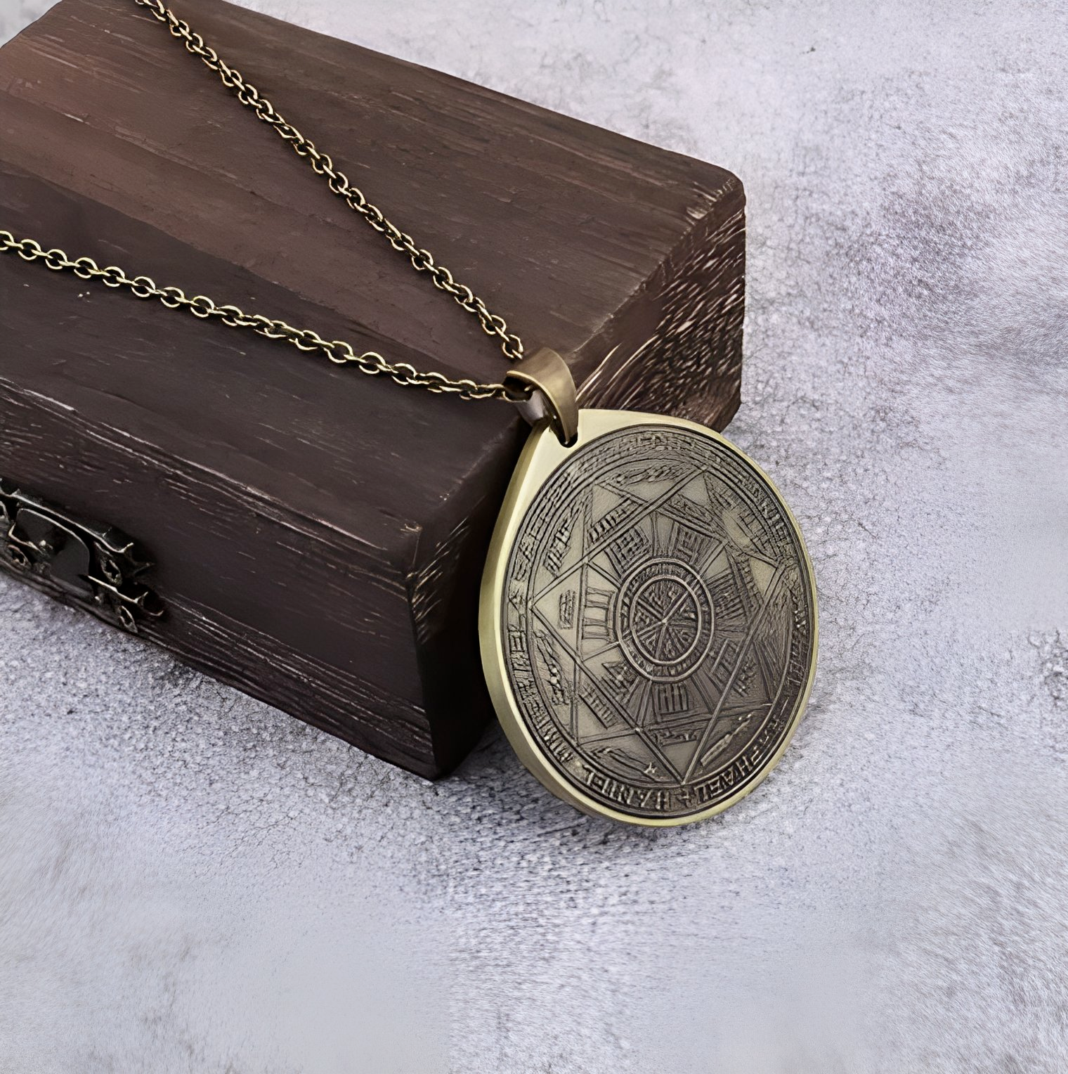 Pendant Quantum Seal of Solomon TachyoGraviton BrahmaLoka© - Image 2